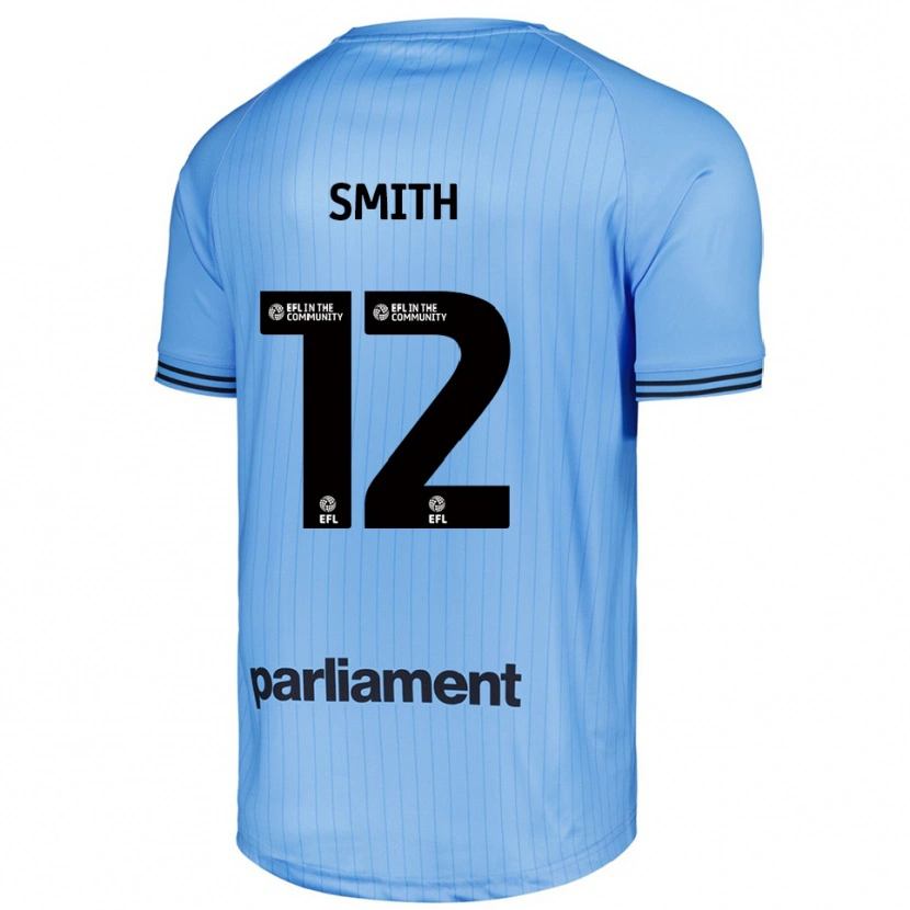 Danxen Criança Jackson Smith #12 Azul Celeste Claro Camisola Guarda-Redes 2025/26 Camisa Brasil
