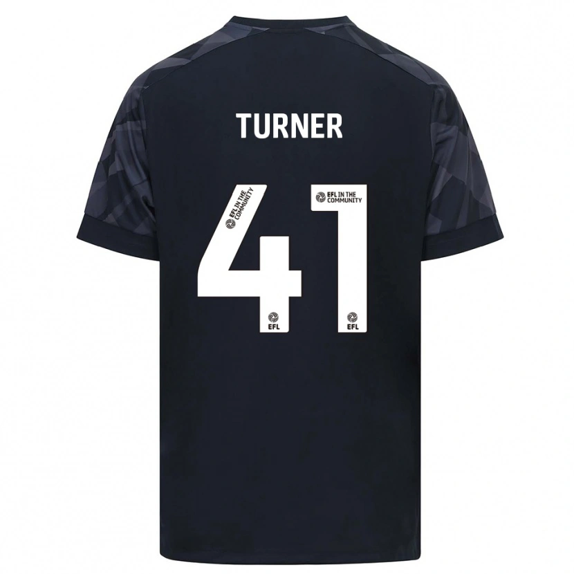 Danxen Criança Matthew Turner #41 Preto Branco Camisola Guarda-Redes 2025/26 Camisa Brasil