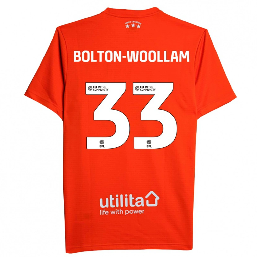 Danxen Criança Kacey Bolton-Woollam #33 Branco Vermelho Camisola Guarda-Redes 2025/26 Camisa Brasil