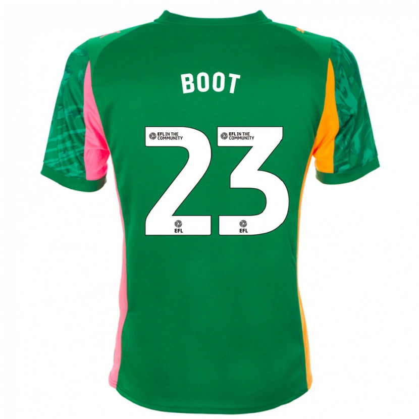 Danxen Criança Ryan Boot #23 Laranja Verde Rosa Camisola Guarda-Redes 2025/26 Camisa Brasil