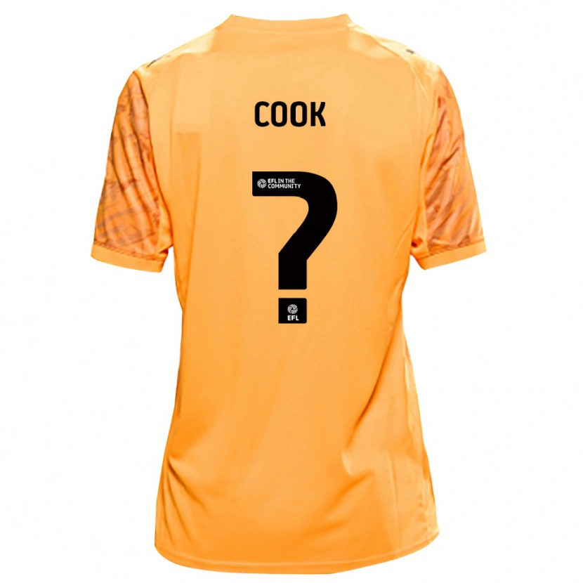 Danxen Criança Cook #0 Preto Laranja Camisola Guarda-Redes 2025/26 Camisa Brasil