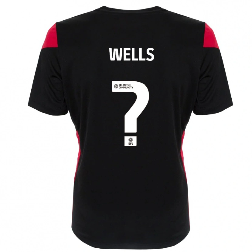 Danxen Criança Liv Wells #0 Preto Branco Camisola Guarda-Redes 2025/26 Camisa Brasil