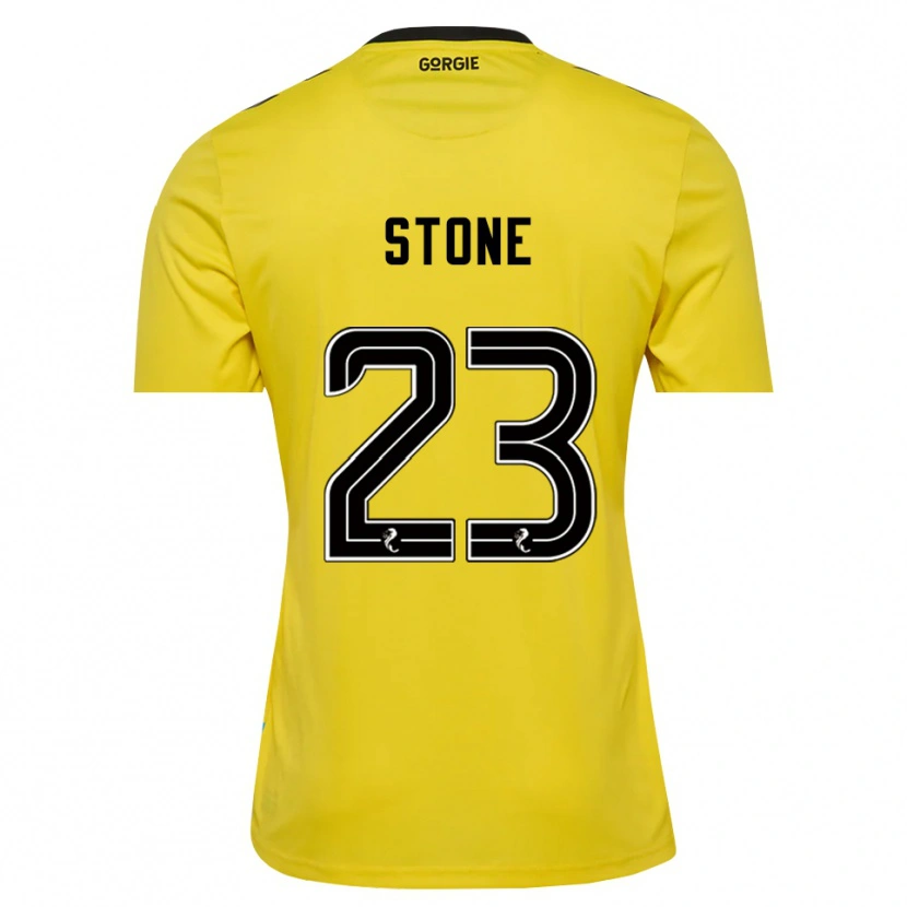 Danxen Criança Harry Stone #23 Preto Vermelho Amarelo Camisola Guarda-Redes 2025/26 Camisa Brasil