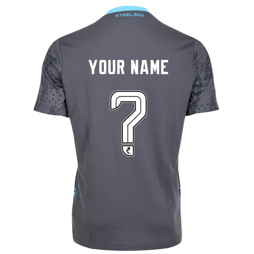 Danxen Criança Motherwell FC Branco Cinza Camisola Guarda-Redes 2025/26 Camisa Brasil