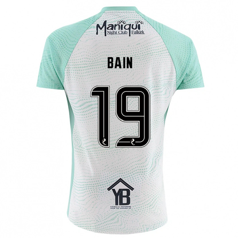 Danxen Criança Scott Bain #19 Preto Branco Camisola Guarda-Redes 2025/26 Camisa Brasil