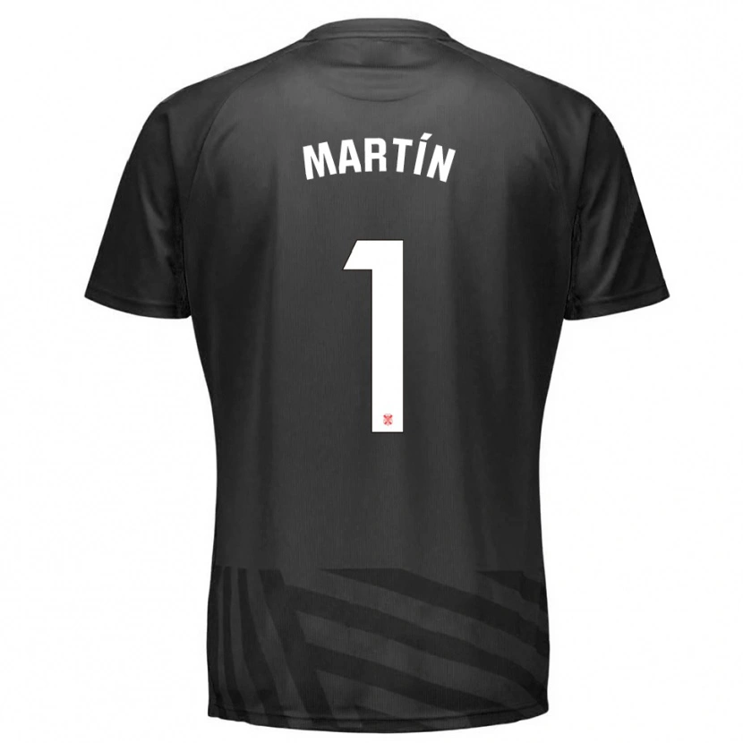 Danxen Criança Dani Martín #1 Cinza Preto Camisola Guarda-Redes 2025/26 Camisa Brasil