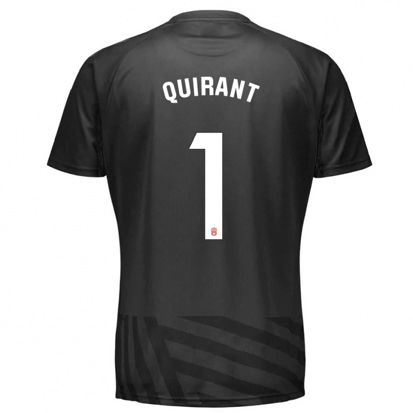 Danxen Criança Luismi Quirant #1 Cinza Preto Camisola Guarda-Redes 2025/26 Camisa Brasil