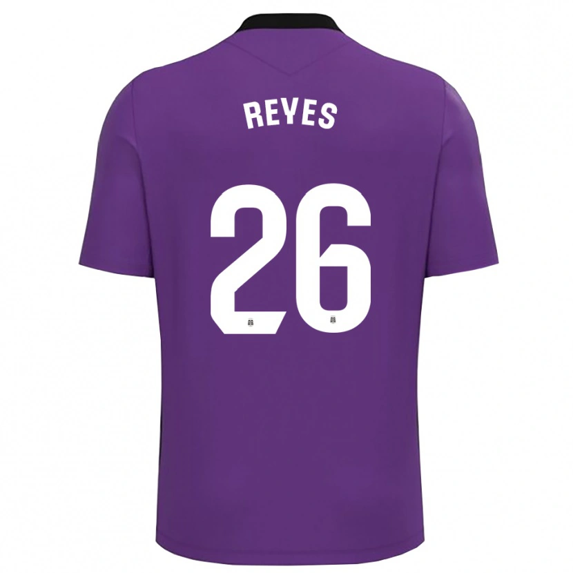 Danxen Criança Jhafets Reyes #26 Roxo Branco Camisola Guarda-Redes 2025/26 Camisa Brasil