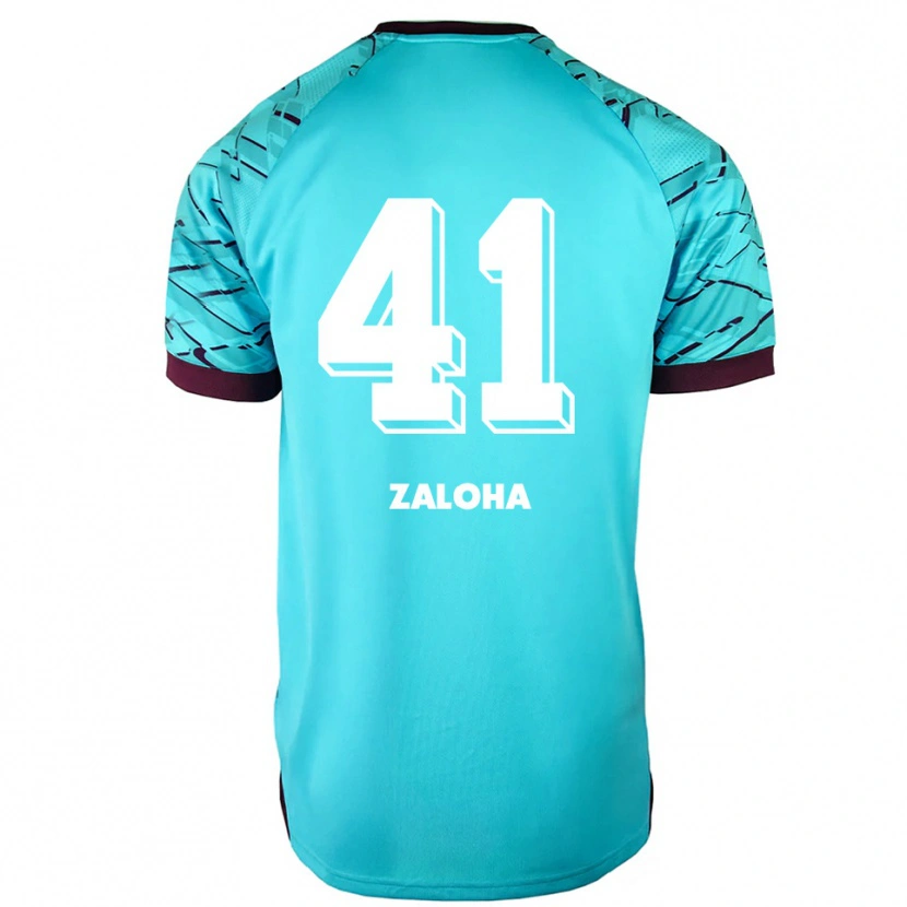 Danxen Criança Artem Zaloha #41 Azul Celeste Roxo Camisola Guarda-Redes 2025/26 Camisa Brasil