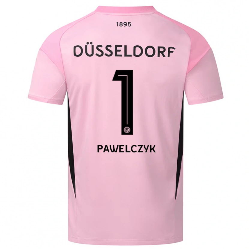 Danxen Criança Tobias Pawelczyk #1 Rosa Preto Camisola Guarda-Redes 2025/26 Camisa Brasil