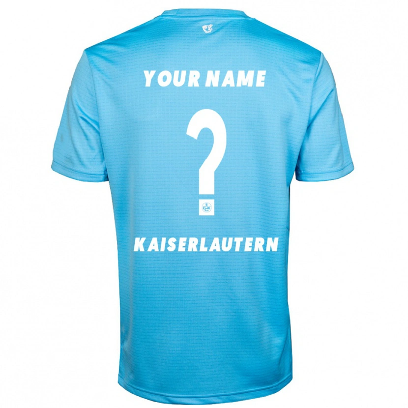 Danxen Criança 1. FC Kaiserslautern Azul Celeste Branco Camisola Guarda-Redes 2025/26 Camisa Brasil