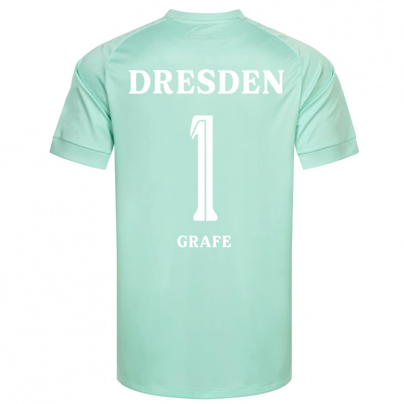 Danxen Criança Marlon Grafe #1 Verde Claro Branco Camisola Guarda-Redes 2025/26 Camisa Brasil
