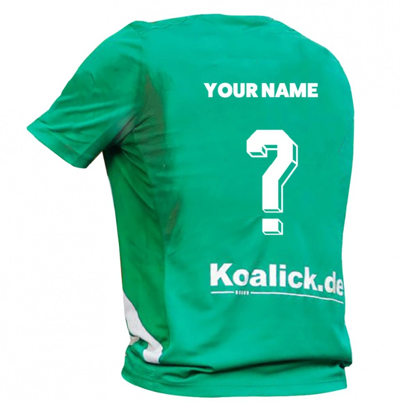 Danxen Criança Energie Cottbus Verde Branco Camisola Guarda-Redes 2025/26 Camisa Brasil