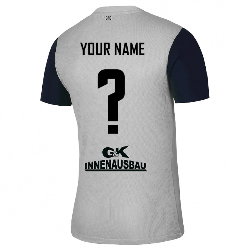 Danxen Criança Erzgebirge Aue Cinza Preto Camisola Guarda-Redes 2025/26 Camisa Brasil