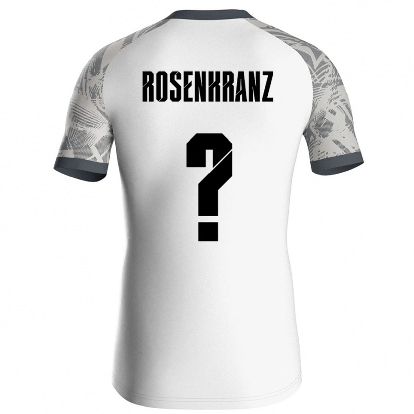 Danxen Criança Colin Rosenkranz #0 Cinza Branco Camisola Guarda-Redes 2025/26 Camisa Brasil