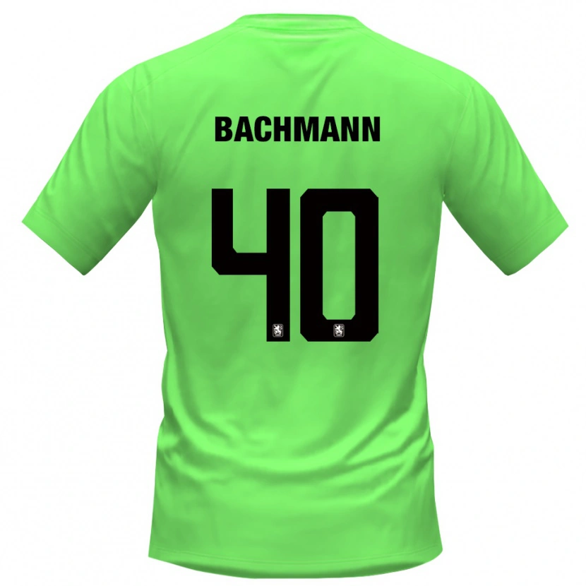 Danxen Criança Paul Bachmann #40 Verde Primavera Camisola Guarda-Redes 2025/26 Camisa Brasil
