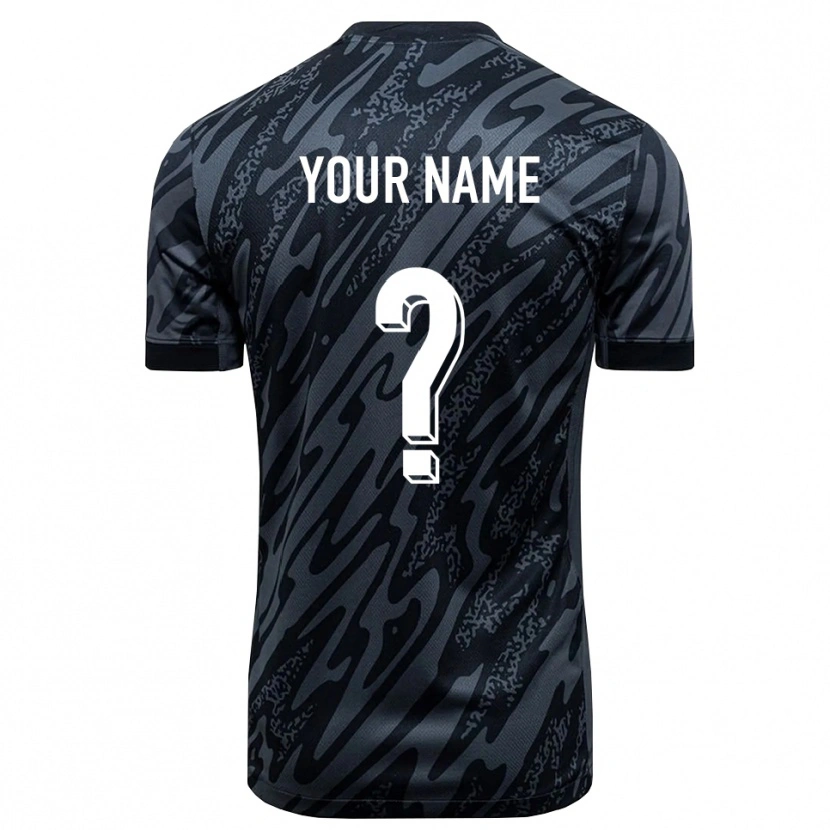 Danxen Criança TSV Havelse Preto Cinza Camisola Guarda-Redes 2025/26 Camisa Brasil