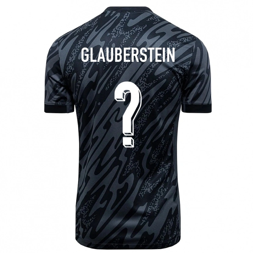 Danxen Criança Jonas Glauberstein #0 Preto Cinza Camisola Guarda-Redes 2025/26 Camisa Brasil