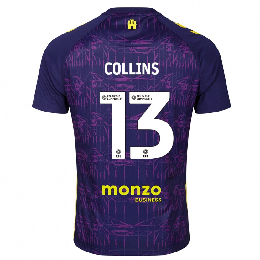 Danxen Criança Ben Wilson #13 Amarelo Roxo Camisola Guarda-Redes 2025/26 Camisa Brasil