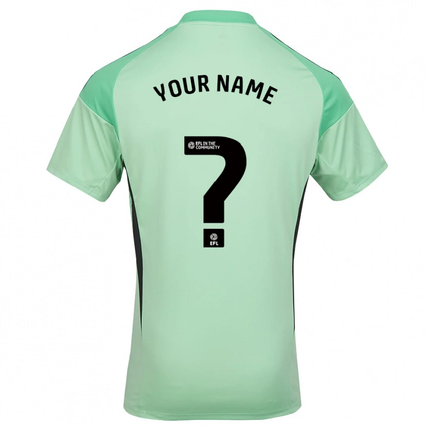 Danxen Criança Leicester City Preto Verde Claro Camisola Guarda-Redes 2025/26 Camisa Brasil