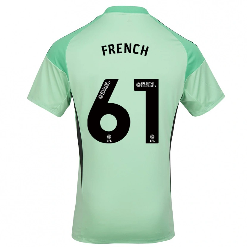 Danxen Criança Harry French #61 Preto Verde Claro Camisola Guarda-Redes 2025/26 Camisa Brasil