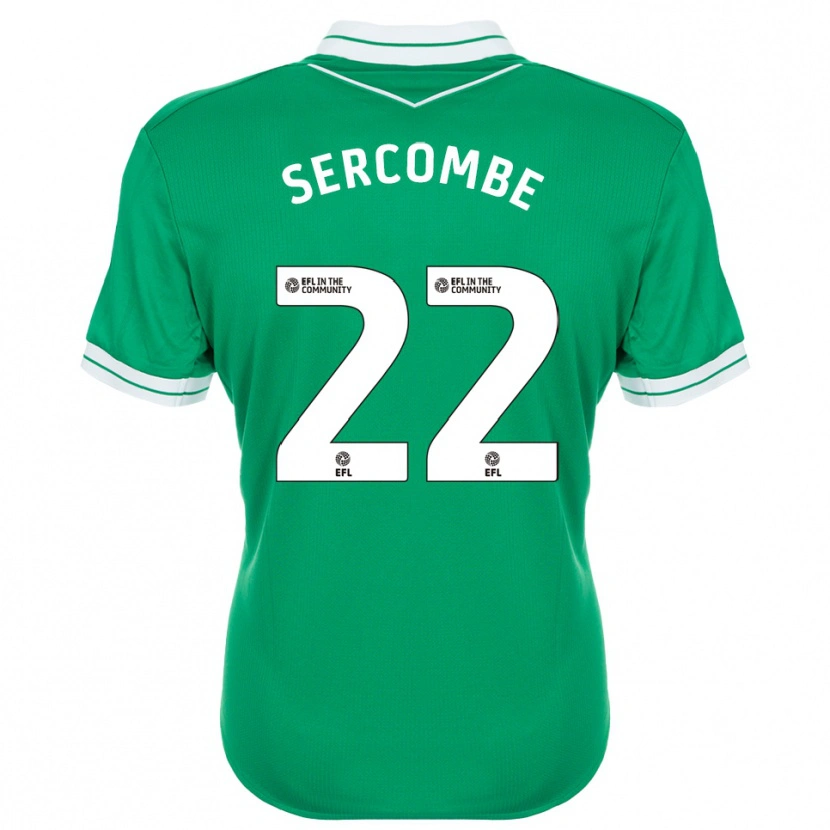 Danxen Criança Paris Sercombe #22 Verde Branco Camisola Guarda-Redes 2025/26 Camisa Brasil