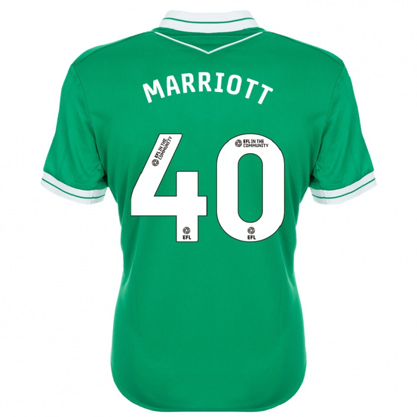 Danxen Criança Monty Marriott #40 Verde Branco Camisola Guarda-Redes 2025/26 Camisa Brasil