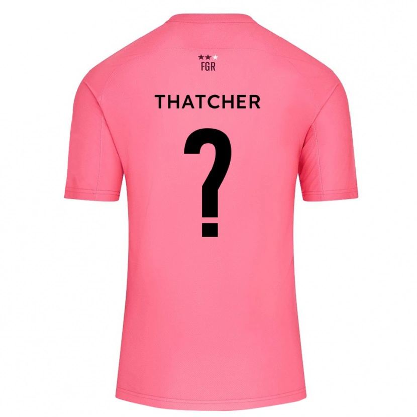 Danxen Criança Katie Thatcher #0 Rosa Flor De Cerejeira Camisola Guarda-Redes 2025/26 Camisa Brasil
