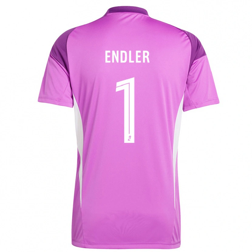 Danxen Criança Christiane Endler #1 Lavanda Camisola Guarda-Redes 2025/26 Camisa Brasil