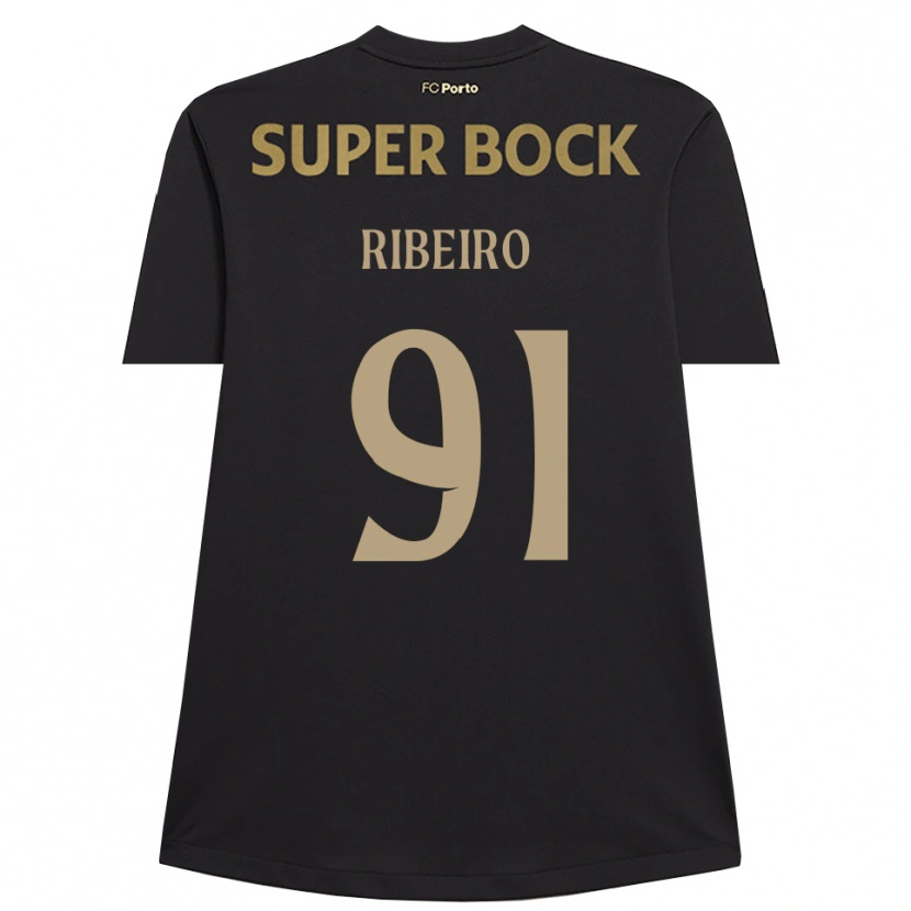 Danxen Criança Gonçalo Ribeiro #91 Preto Marrom Camisola Guarda-Redes 2025/26 Camisa Brasil