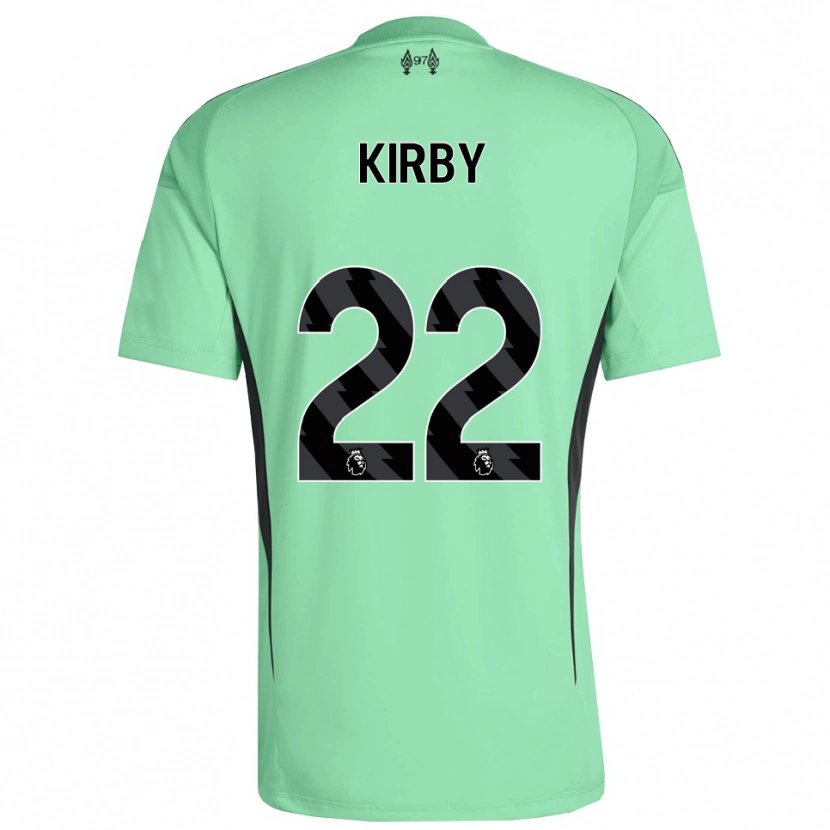 Danxen Criança Faye Kirby #22 Azul Marinho Camisola Guarda-Redes 2025/26 Camisa Brasil