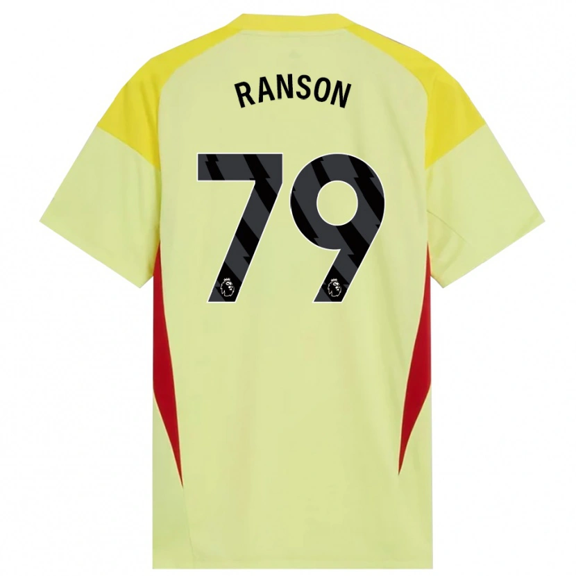 Danxen Criança Khari Ranson #79 Amarelo Vermelho Preto Camisola Guarda-Redes 2025/26 Camisa Brasil