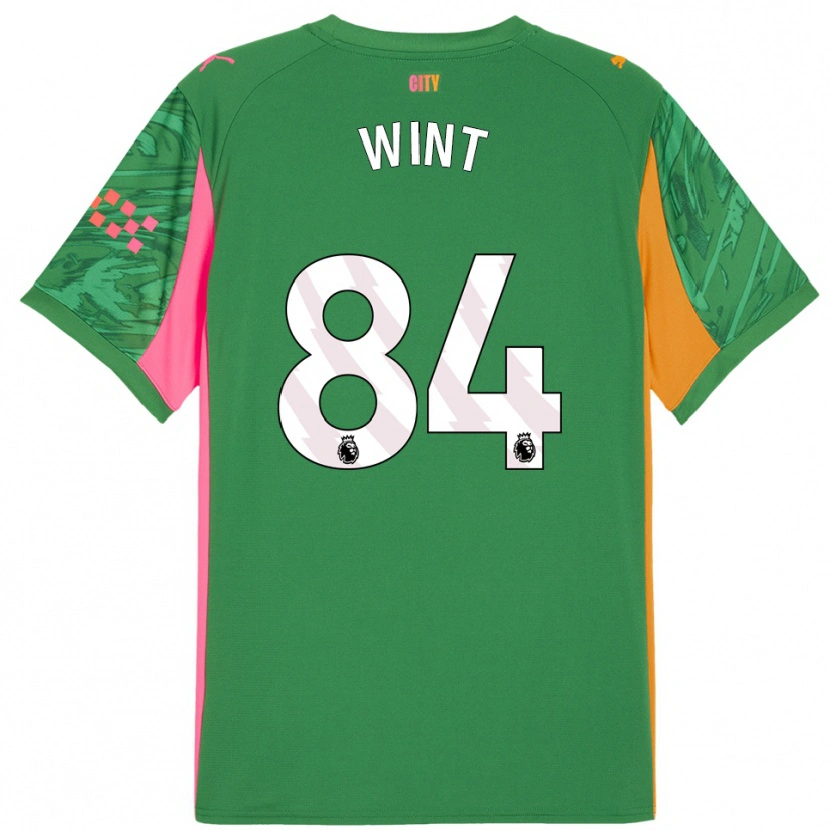 Danxen Criança Jack Wint #84 Verde Laranja Camisola Guarda-Redes 2025/26 Camisa Brasil
