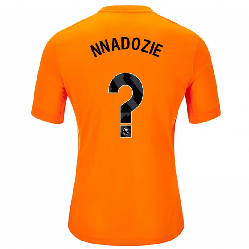 Danxen Criança Chiamaka Nnadozie #0 Laranja Preto Camisola Guarda-Redes 2025/26 Camisa Brasil