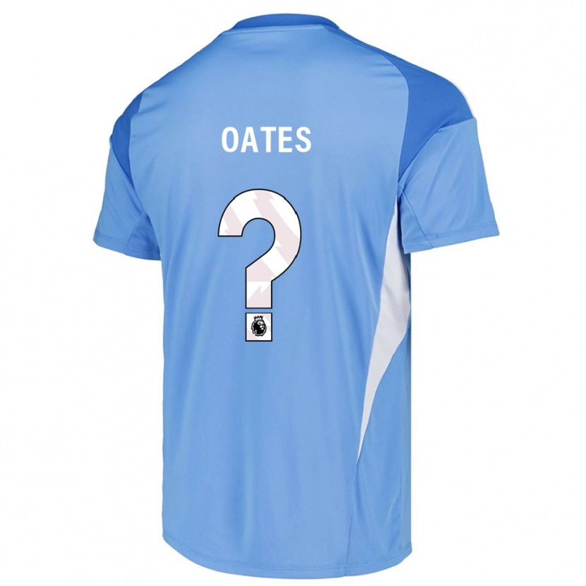 Danxen Criança Charlotte Oates #0 Azul Céu Branco Camisola Guarda-Redes 2025/26 Camisa Brasil