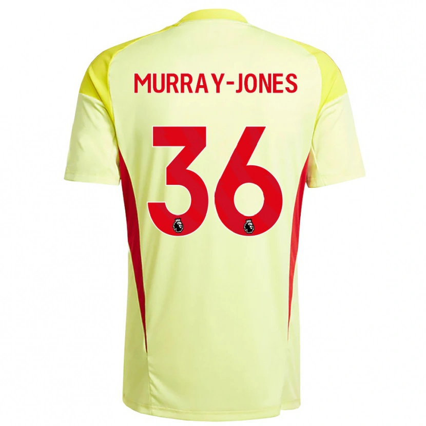 Danxen Criança George Murray-Jones #36 Amarelo Claro Laranja Camisola Guarda-Redes 2025/26 Camisa Brasil