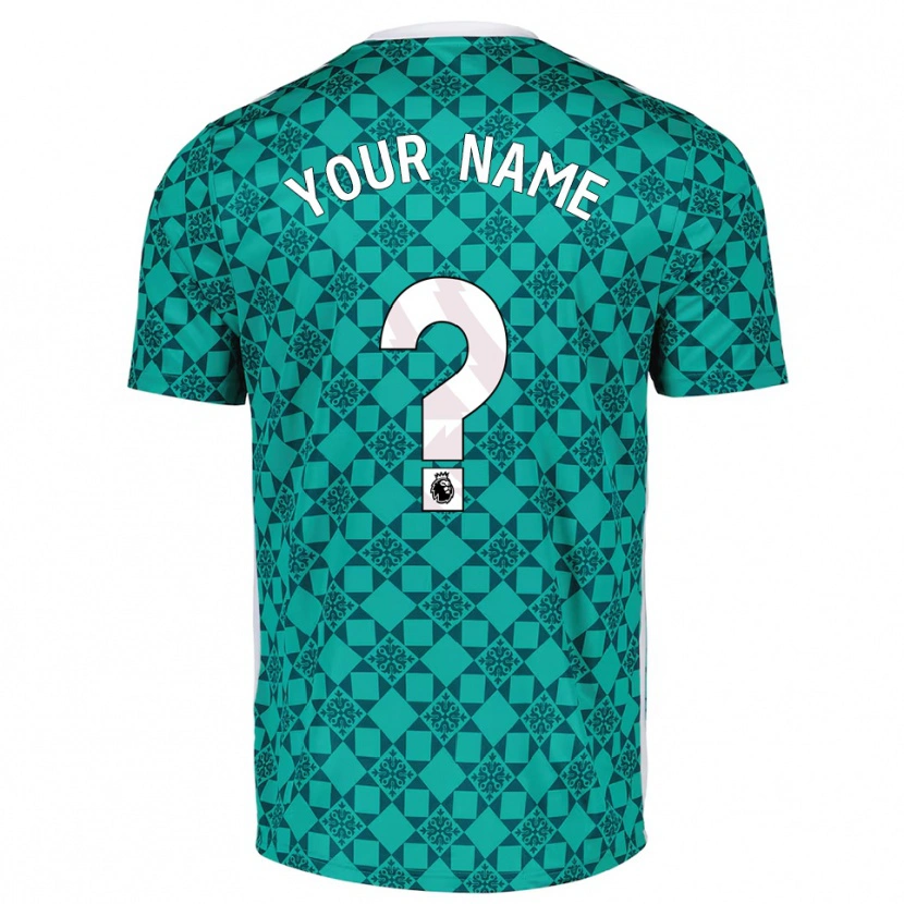 Danxen Criança Sunderland AFC Verde Branco Camisola Guarda-Redes 2025/26 Camisa Brasil