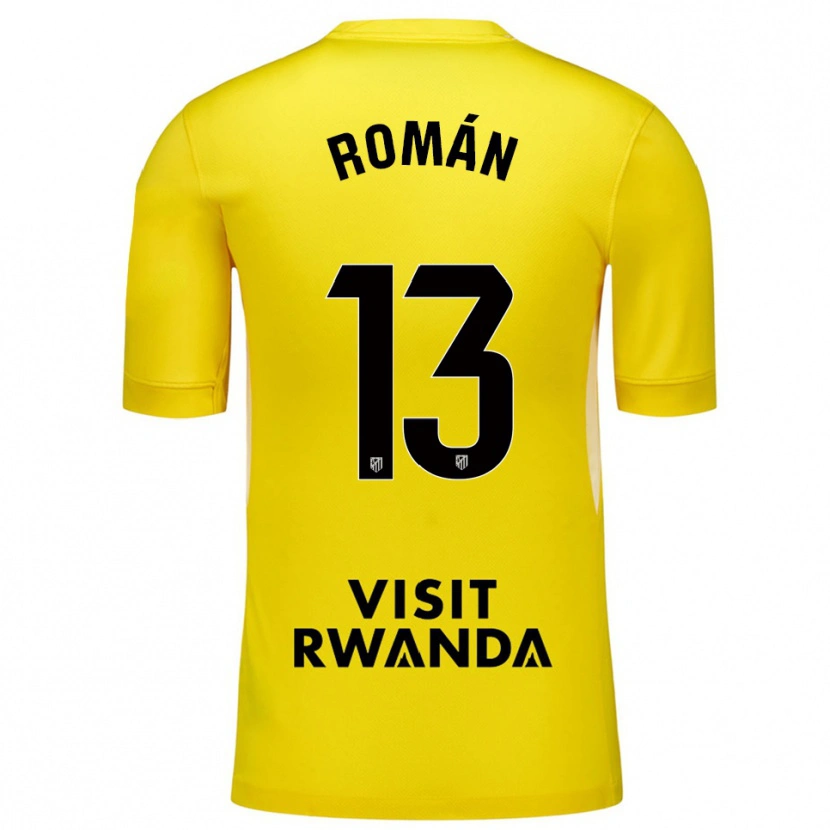 Danxen Criança Francis Holgado #13 Amarelo Preto Camisola Guarda-Redes 2025/26 Camisa Brasil