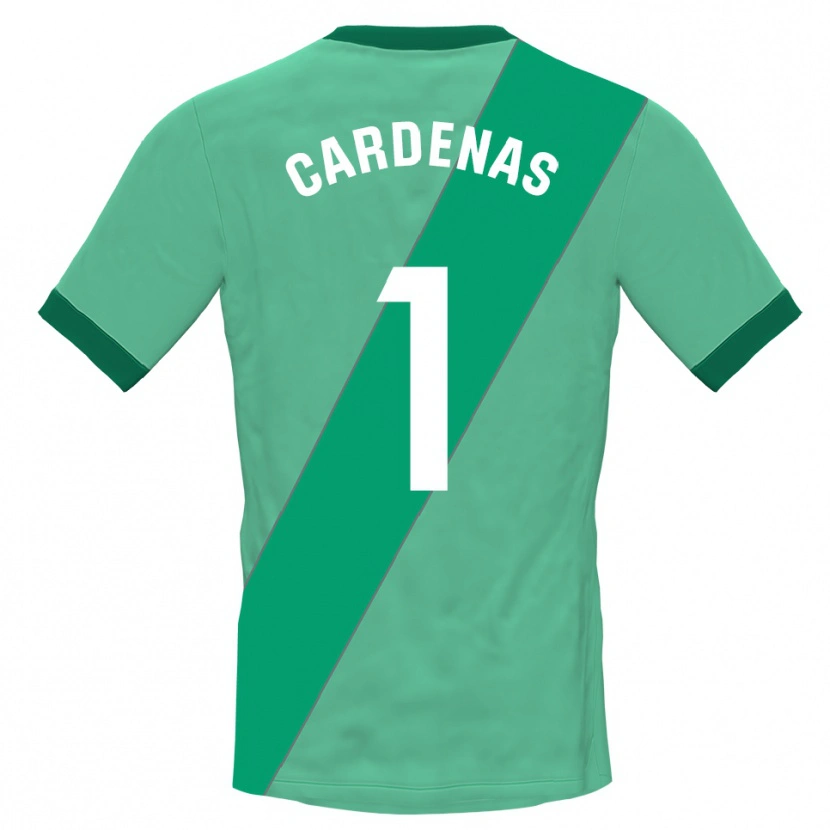 Danxen Criança Dani Cárdenas #1 Verde Preto Camisola Guarda-Redes 2025/26 Camisa Brasil