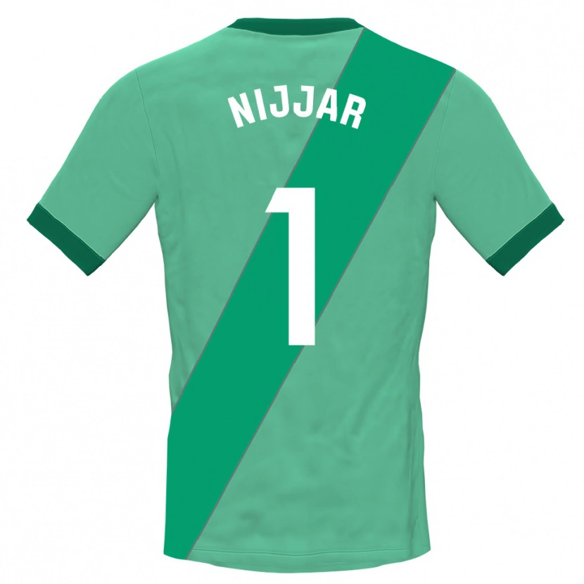 Danxen Criança Tejpal Nijjar #1 Verde Preto Camisola Guarda-Redes 2025/26 Camisa Brasil