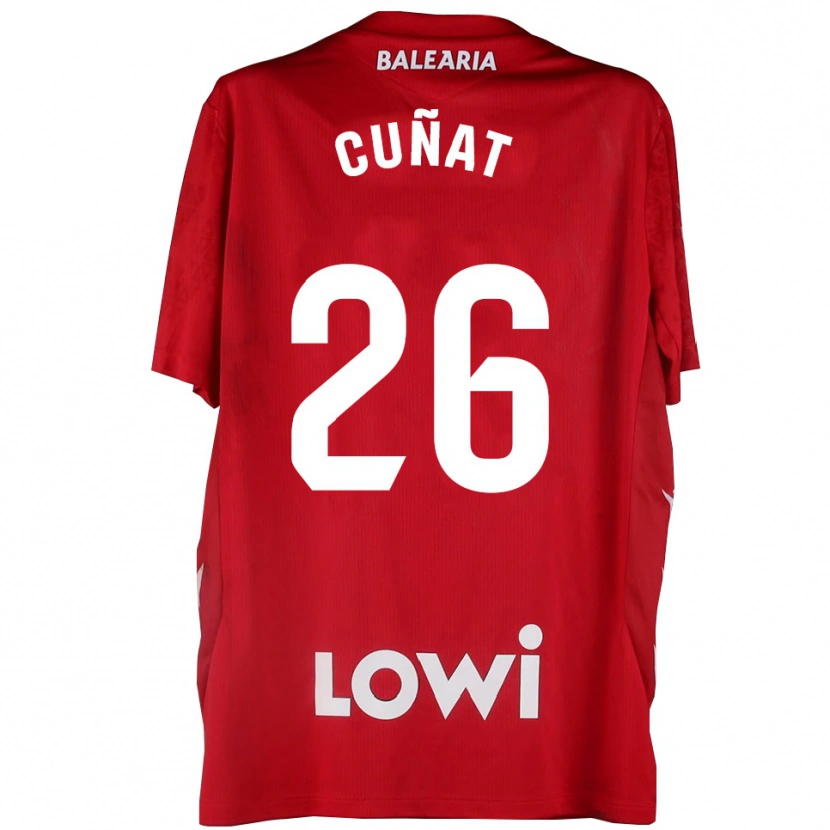 Danxen Criança Pablo Campos #26 Vermelho Branco Camisola Guarda-Redes 2025/26 Camisa Brasil
