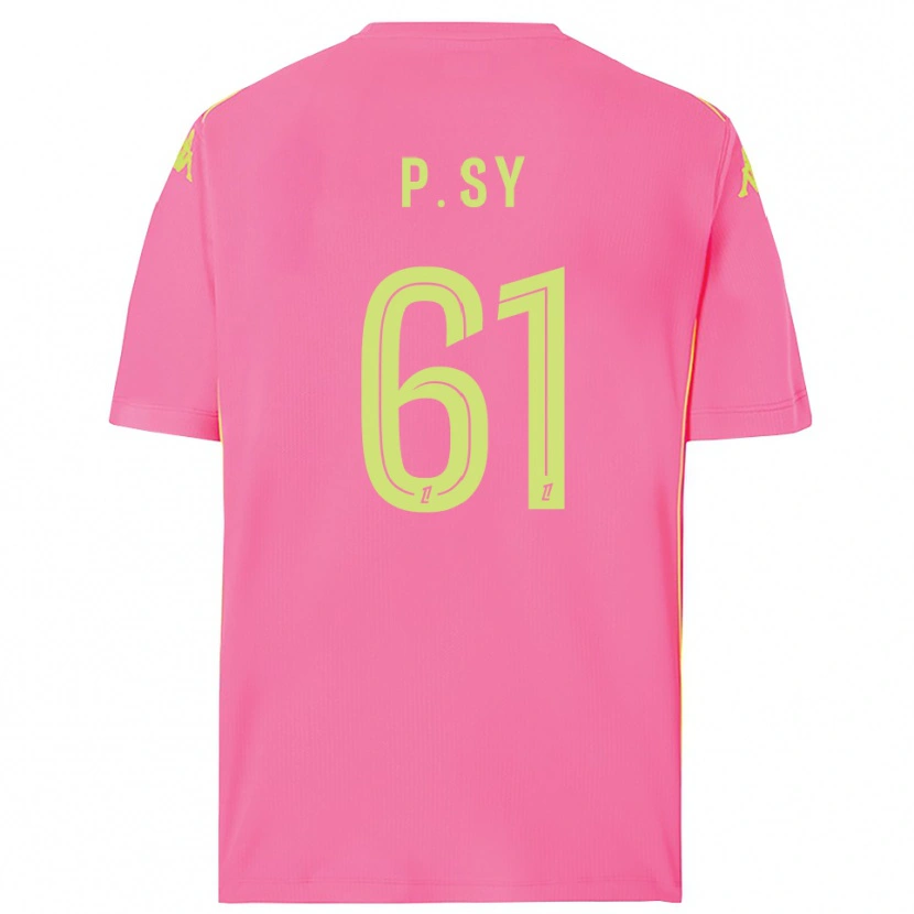 Danxen Criança Pape Sy #61 Rosa Choque Camisola Guarda-Redes 2025/26 Camisa Brasil
