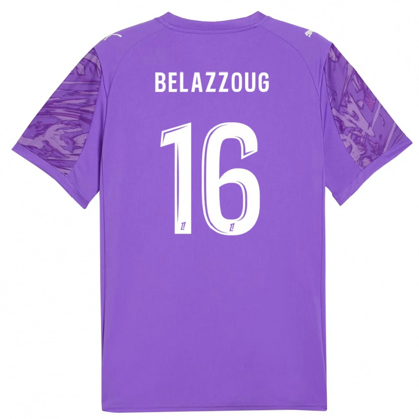 Danxen Criança Kilian Belazzoug #16 Orquídea Branco Camisola Guarda-Redes 2025/26 Camisa Brasil