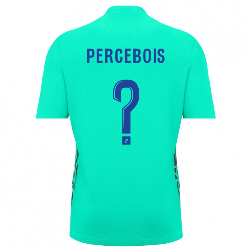 Danxen Criança Marie Percebois #0 Azul Aquamarina Camisola Guarda-Redes 2025/26 Camisa Brasil