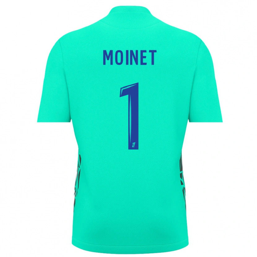 Danxen Criança Victor Moinet #1 Azul Aquamarina Camisola Guarda-Redes 2025/26 Camisa Brasil