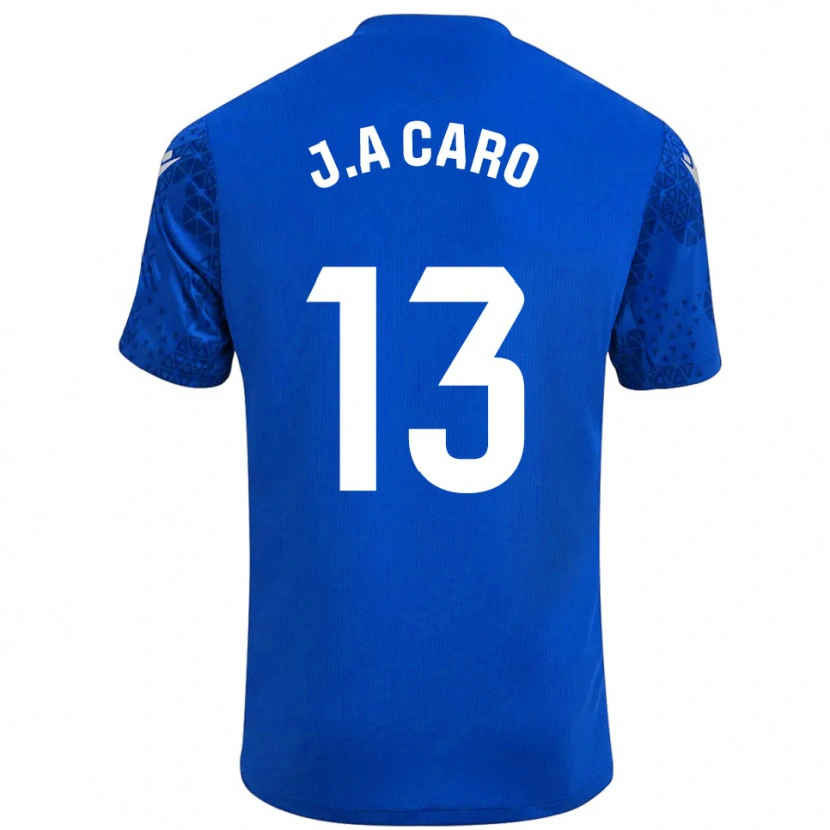 Danxen Criança José Antonio Caro #13 Azul Branco Camisola Guarda-Redes 2025/26 Camisa Brasil