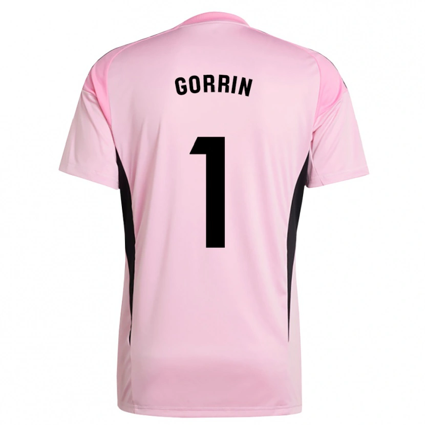 Danxen Criança Ale Gorrin #1 Rosa Preto Camisola Guarda-Redes 2025/26 Camisa Brasil