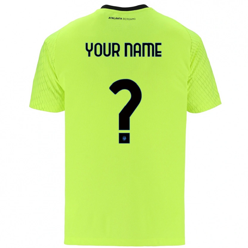 Danxen Criança Atalanta BC Verde Amarelo Vermelho Camisola Guarda-Redes 2025/26 Camisa Brasil