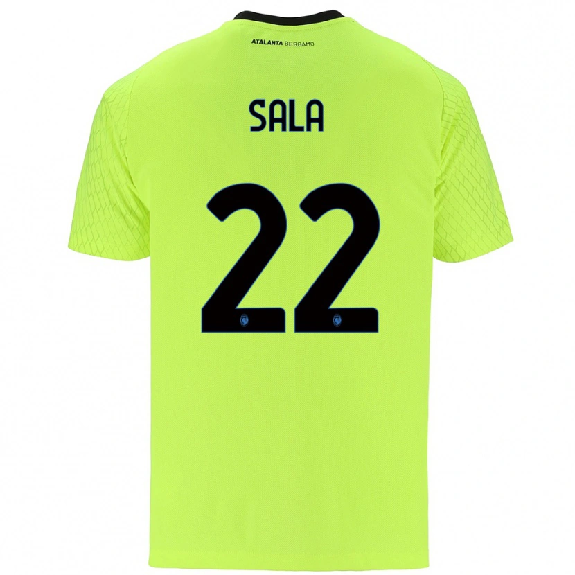 Danxen Criança Lorenzo Sala #22 Verde Amarelo Vermelho Camisola Guarda-Redes 2025/26 Camisa Brasil
