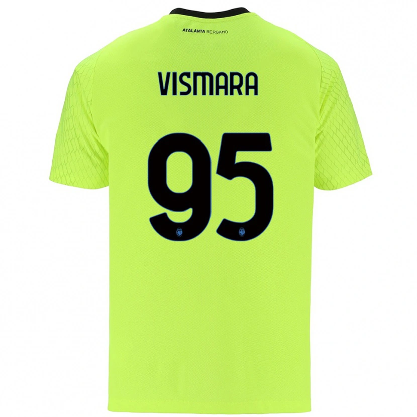 Danxen Criança Paolo Vismara #95 Verde Amarelo Vermelho Camisola Guarda-Redes 2025/26 Camisa Brasil
